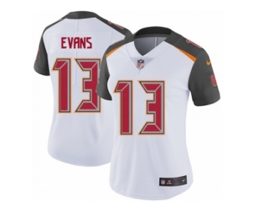 Women's Nike Tampa Bay Buccaneers #13 Mike Evans Vapor Untouchable Limited White NFL Jersey