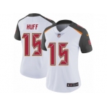 Women's Nike Tampa Bay Buccaneers #15 Josh Huff Vapor Untouchable Limited White NFL Jersey