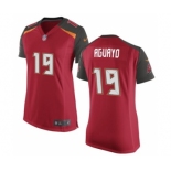 Women's Nike Tampa Bay Buccaneers #19 Roberto Aguayo Red Team Color NFL Jersey