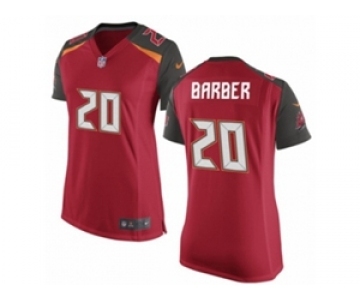 Women's Nike Tampa Bay Buccaneers #20 Ronde Barber Limited Red Team Color NFL Jersey