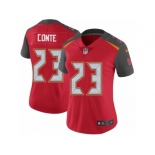 Women's Nike Tampa Bay Buccaneers #23 Chris Conte Vapor Untouchable Limited Red Team Color NFL Jersey