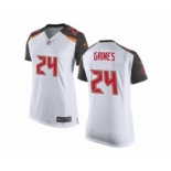 Women's Nike Tampa Bay Buccaneers #24 Brent Grimes Limited White NFL Jersey