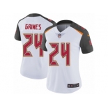 Women's Nike Tampa Bay Buccaneers #24 Brent Grimes Vapor Untouchable Limited White NFL Jersey