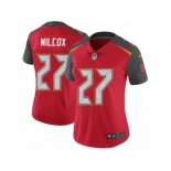 Women's Nike Tampa Bay Buccaneers #27 J.J. Wilcox Vapor Untouchable Limited Red Team Color NFL Jersey