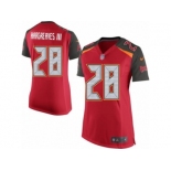 Women's Nike Tampa Bay Buccaneers #28 Vernon Hargreaves III Game Red Team Color NFL Jersey