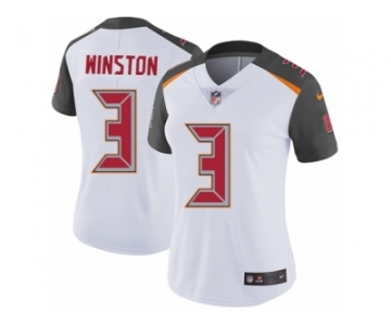 Women's Nike Tampa Bay Buccaneers #3 Jameis Winston Vapor Untouchable Limited White NFL Jersey