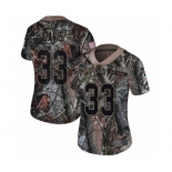 Women's Nike Tampa Bay Buccaneers #33 Carlton Davis Limited Camo Rush Realtree NFL Jersey