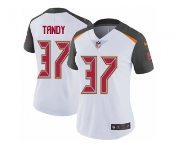 Women's Nike Tampa Bay Buccaneers #37 Keith Tandy Vapor Untouchable Limited White NFL Jersey