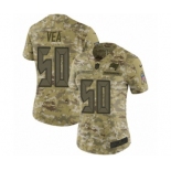 Women's Nike Tampa Bay Buccaneers #50 Vita Vea Limited Camo 2018 Salute to Service NFL Jersey