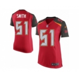 Women's Nike Tampa Bay Buccaneers #51 Daryl Smith Limited Red Team Color NFL Jersey