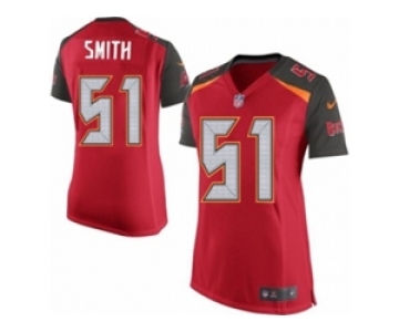 Women's Nike Tampa Bay Buccaneers #51 Daryl Smith Limited Red Team Color NFL Jersey