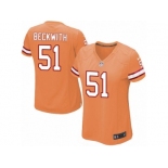 Women's Nike Tampa Bay Buccaneers #51 Kendell Beckwith Limited Orange Glaze Alternate NFL Jersey