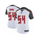 Women's Nike Tampa Bay Buccaneers #54 Lavonte David Vapor Untouchable Limited White NFL Jersey