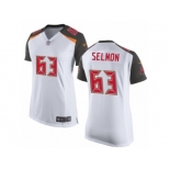 Women's Nike Tampa Bay Buccaneers #63 Lee Roy Selmon Game White NFL Jersey