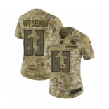 Women's Nike Tampa Bay Buccaneers #63 Lee Roy Selmon Limited Camo 2018 Salute to Service NFL Jersey