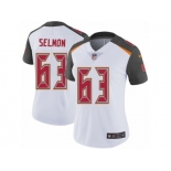 Women's Nike Tampa Bay Buccaneers #63 Lee Roy Selmon Vapor Untouchable Limited White NFL Jersey