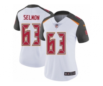 Women's Nike Tampa Bay Buccaneers #63 Lee Roy Selmon Vapor Untouchable Limited White NFL Jersey