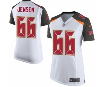 Women's Nike Tampa Bay Buccaneers #66 Ryan Jensen Game White NFL Jersey