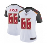 Women's Nike Tampa Bay Buccaneers #66 Ryan Jensen White Vapor Untouchable Limited Player NFL Jersey