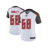 Women's Nike Tampa Bay Buccaneers #68 Joe Hawley Vapor Untouchable Limited White NFL Jersey