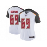 Women's Nike Tampa Bay Buccaneers #69 Demar Dotson Vapor Untouchable Limited White NFL Jersey