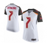 Women's Nike Tampa Bay Buccaneers #7 Chandler Catanzaro Game White NFL Jersey