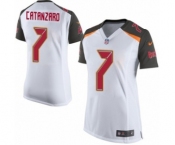 Women's Nike Tampa Bay Buccaneers #7 Chandler Catanzaro Game White NFL Jersey