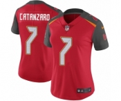 Women's Nike Tampa Bay Buccaneers #7 Chandler Catanzaro Red Team Color Vapor Untouchable Limited Player NFL Jersey