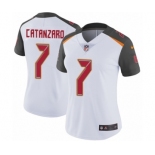 Women's Nike Tampa Bay Buccaneers #7 Chandler Catanzaro White Vapor Untouchable Limited Player NFL Jersey