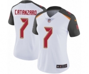 Women's Nike Tampa Bay Buccaneers #7 Chandler Catanzaro White Vapor Untouchable Limited Player NFL Jersey