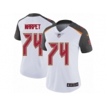 Women's Nike Tampa Bay Buccaneers #74 Ali Marpet Vapor Untouchable Limited White NFL Jersey