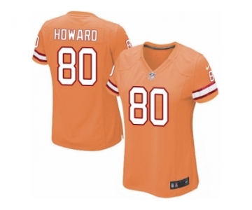 Women's Nike Tampa Bay Buccaneers #80 O. J. Howard Limited Orange Glaze Alternate NFL Jersey