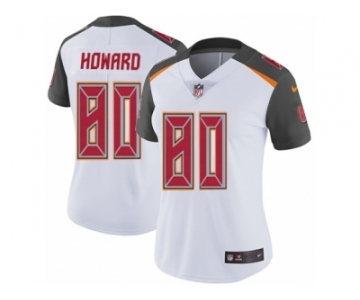 Women's Nike Tampa Bay Buccaneers #80 O. J. Howard Vapor Untouchable Limited White NFL Jersey