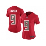 Women's Nike Tampa Bay Buccaneers #9 Bryan Anger Limited Red Rush NFL Jersey