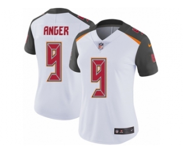 Women's Nike Tampa Bay Buccaneers #9 Bryan Anger Vapor Untouchable Limited White NFL Jersey