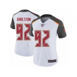 Women's Nike Tampa Bay Buccaneers #92 William Gholston Vapor Untouchable Limited White NFL Jersey