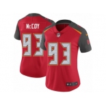 Women's Nike Tampa Bay Buccaneers #93 Gerald McCoy Vapor Untouchable Limited Red Team Color NFL Jersey