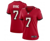 Women's Tampa Bay Buccanee #7 Bucky Irving Red Stitched Jersey