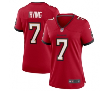 Women's Tampa Bay Buccanee #7 Bucky Irving Red Stitched Jersey