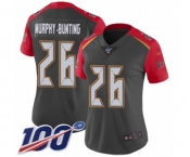 Women's Tampa Bay Buccaneers #26 Sean Murphy-Bunting Limited Gray Inverted Legend 100th Season Football Jersey