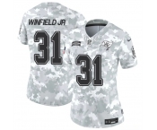 Women's Tampa Bay Buccaneers #31 Antoine Winfield Jr. 2024 F.U.S.E Arctic Camo Salute To Service Limited Stitched Football Jersey