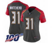 Women's Tampa Bay Buccaneers #31 Jordan Whitehead Limited Gray Inverted Legend 100th Season Football Jersey