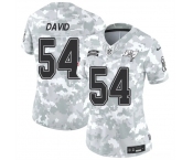 Women's Tampa Bay Buccaneers #54 Lavonte David 2024 F.U.S.E Arctic Camo Salute To Service Limited Stitched Football Jersey