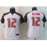 nike women nfl jerseys tampa bay buccaneers #12 mccown white[nike limited][2014 new]