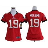 nike women nfl jerseys tampa bay buccaneers #19 williams red[nike]