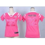 nike women nfl jerseys tampa bay buccaneers #22 doug martin pink[fashion Rhinestone sequins]