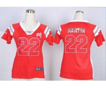 nike women nfl jerseys tampa bay buccaneers #22 doug martin red[fashion Rhinestone sequins]