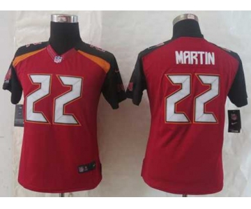 nike women nfl jerseys tampa bay buccaneers #22 martin red[nike limited][2014 new]