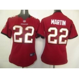 nike women nfl jerseys tampa bay buccaneers #22 martin red[nike]