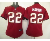 nike women nfl jerseys tampa bay buccaneers #22 martin red[nike]